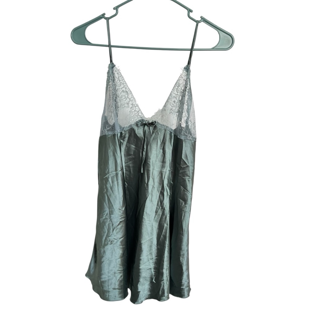 Abercrombie & Fitch Green Sleeveless Camisole